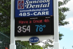 LED message signs, concord, nh