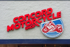 motorcycle logos and lettering, concord, NH