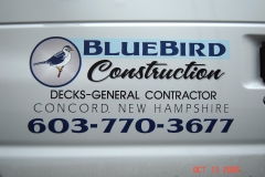 best sign shop, truck lettering in NH