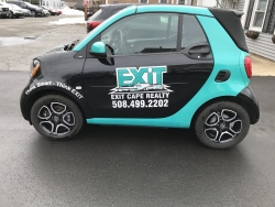 smart car lettering and wraps